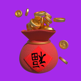 福袋红包素材 