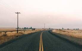草原上的公路