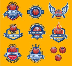 篮球足球标志logo