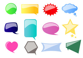 矢量对话框图片