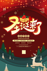 圣诞节海报