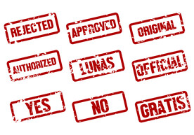 印章手印盖章落款