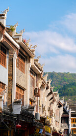 贵州镇远古镇民居建筑