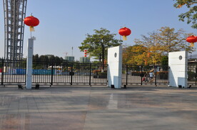 公园大门铁栏栅