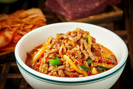 辣白菜牛肉