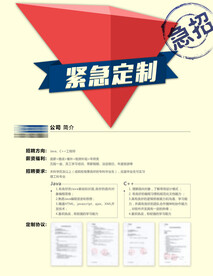 招聘海报
