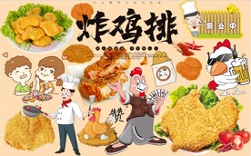 炸鸡排