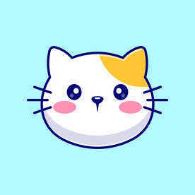 卡通矢量猫咪