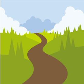 草地泥路