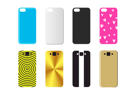 手机壳矢量图片