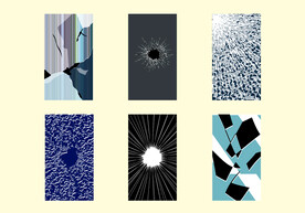 玻璃破碎效果图片