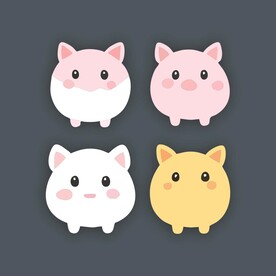 卡通猪