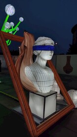 中华世纪坛女神雕塑花灯