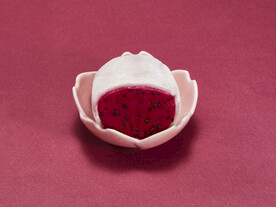 玫瑰火龙果糯米糍