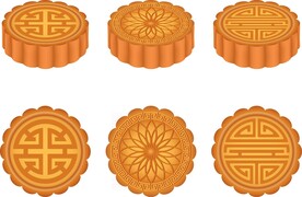 月饼插画