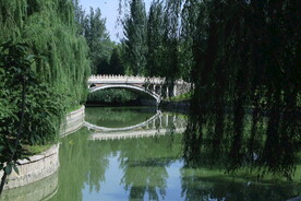 龙潭中湖风景 