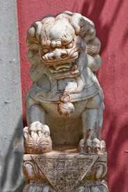 中国风石狮
