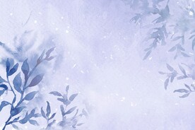 蓝色水彩婚礼背景