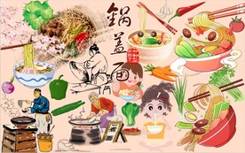 锅盖面