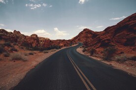 山丘道路