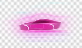 光感流线汽车