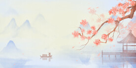 中国风山水画