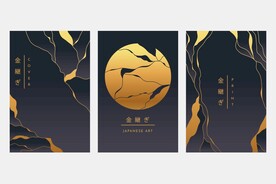 日式几何背景 图片