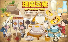 现磨豆浆