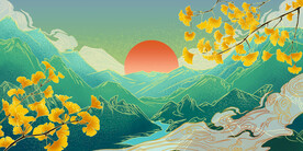 国潮背景