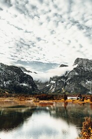 山水 秋林风景