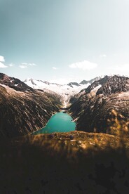 山水湖景
