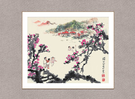 姹紫嫣红