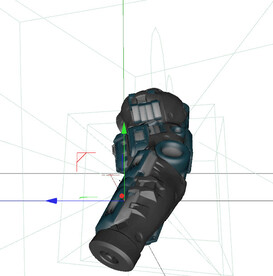 C4D模型 机械手 