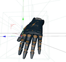 C4D模型 机械手  