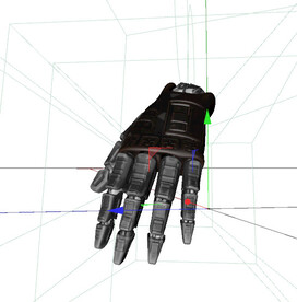C4D模型 机械手  