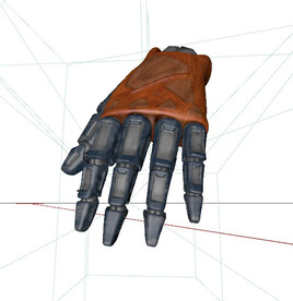 C4D模型 机械手 