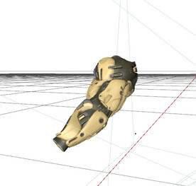 C4D模型 机械手 