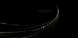 金色波浪光效光线光效