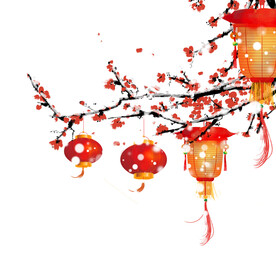 水墨梅花