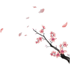 水墨梅花