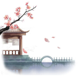 水墨梅花