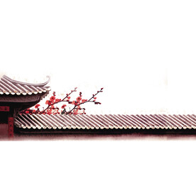 水墨梅花