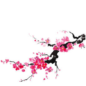 水墨梅花