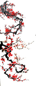 水墨梅花