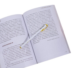 翻开的书