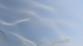 科技感波浪波点背景