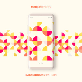 手机展示新品背景