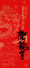 龙年展架