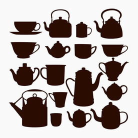 茶壶茶杯图标