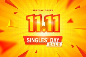 双十一光棍节图片